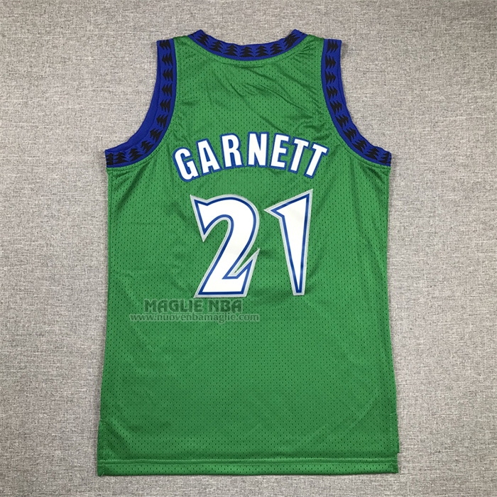 Maglia
 Kevin Garnett NO 21 Bambino
 Minnesota Timberwolves Hardwood Classics Throwback 1997-98 Verde
